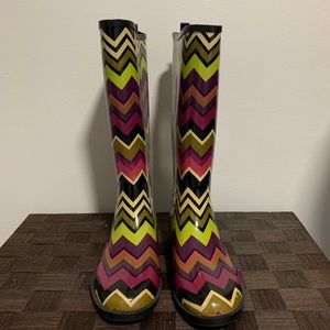 Missoni for Target Rain Boots